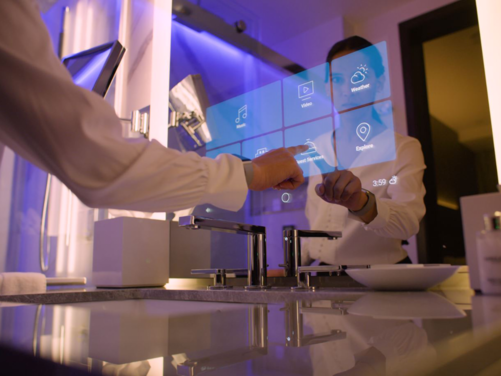 Miroir intelligent - Hilo Smart Mirror