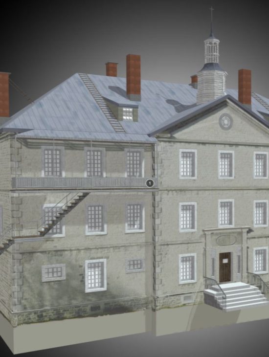 modélisation 3D - iSCAN