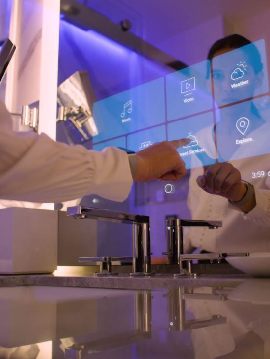 Miroir intelligent - Hilo Smart Mirror