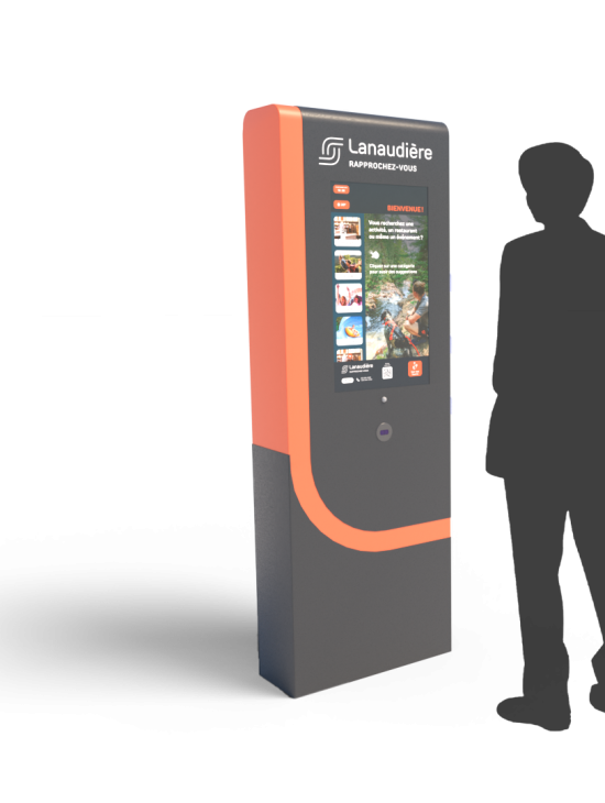 Borne interactive tourisme - Humanity Tech