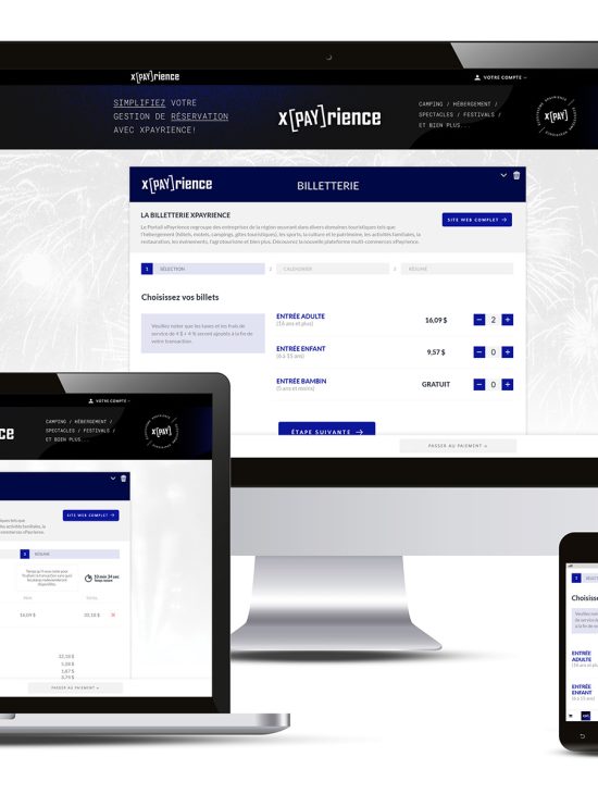 xPayrience - billetterie en ligne